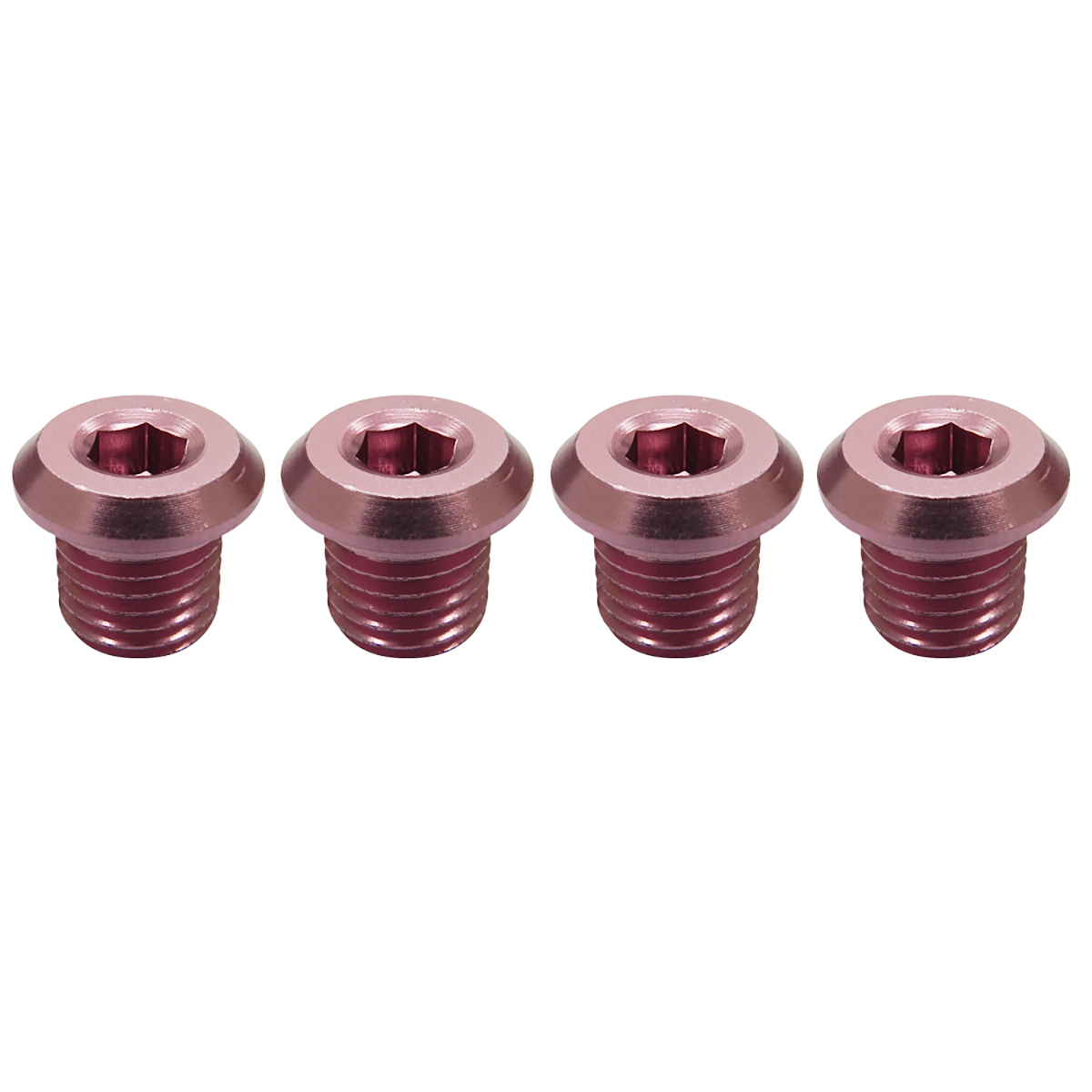 PARAFUSO CALYPSO PARA PIVOT FREIO VBRAKE ROSA - 4 PEÇAS