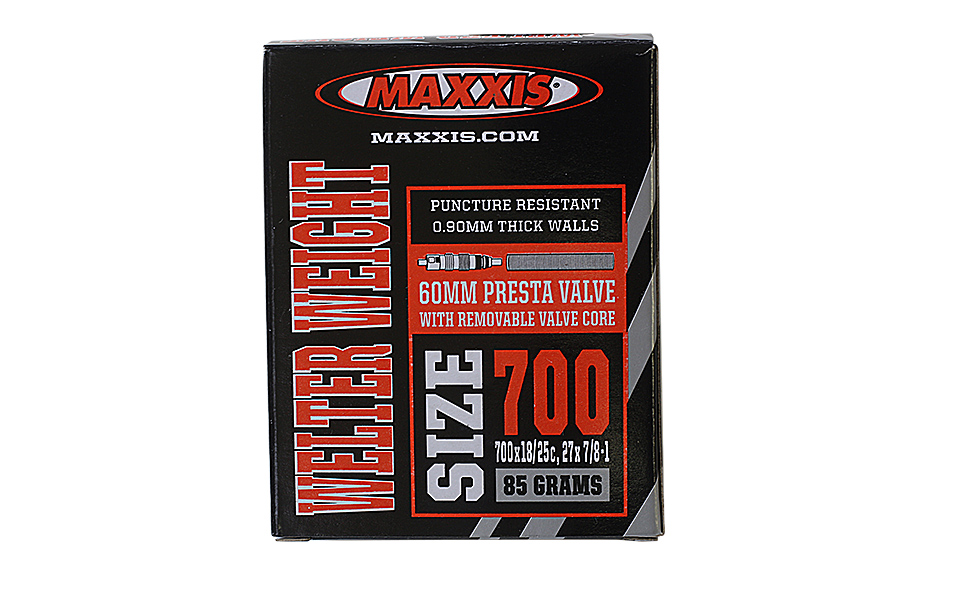 CÃMARA MAXXIS WELTERWEIGHT 700X18/25 VP60MM