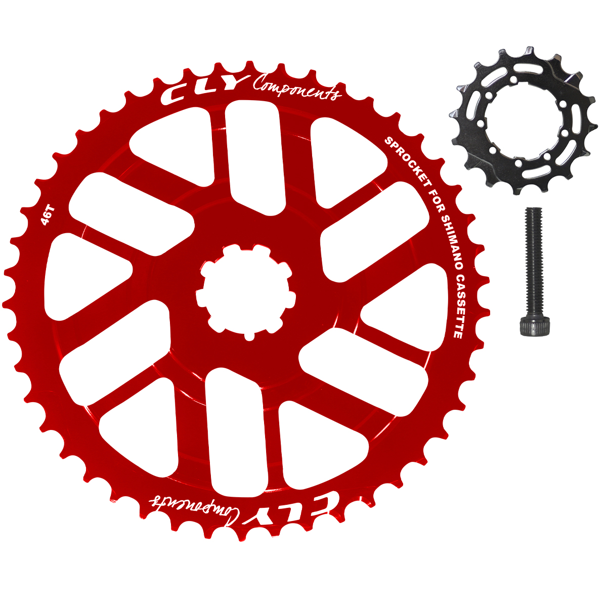 COMPONENTES COG CLY 46T VERMELHO