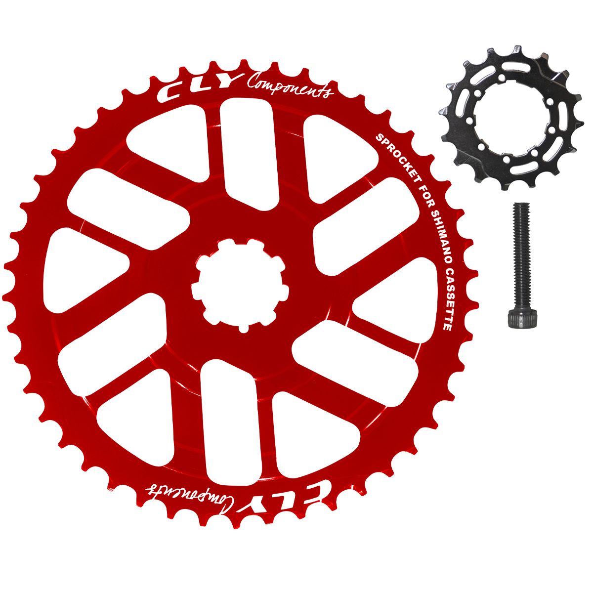 COMPONENTES COG CLY 48T VERMELHO