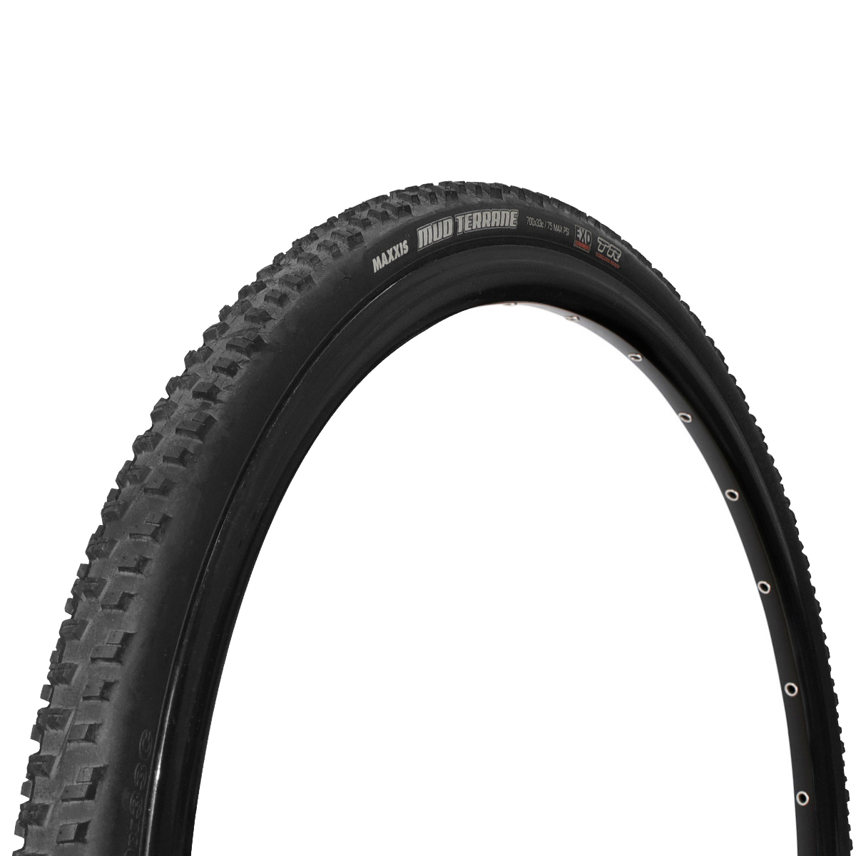 PNEU MAXXIS 700x33C MUD TERRANE - EXO | TR - CARBON FIBER - 60 TPI