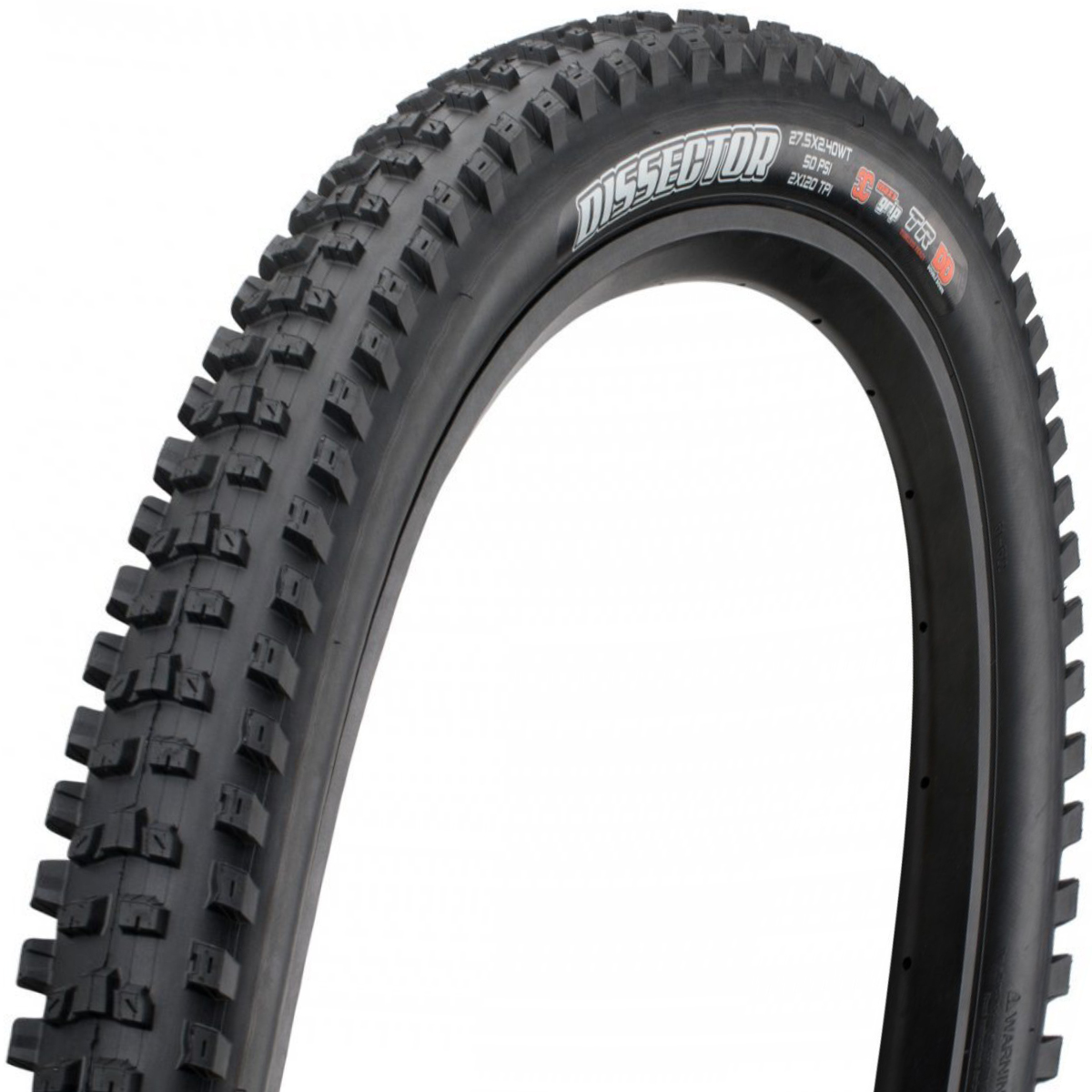 DISSECTOR PNEU MAXXIS 27,5X2,40 WT/3CG/DD/TR