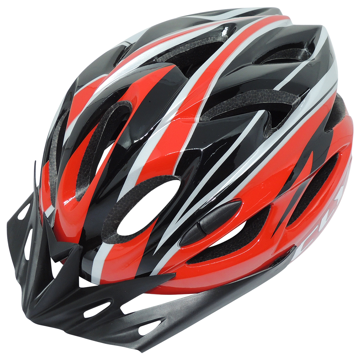 CAPACETE CLY MTB/URBAN TAMANHO L VERMELHO/PRETO