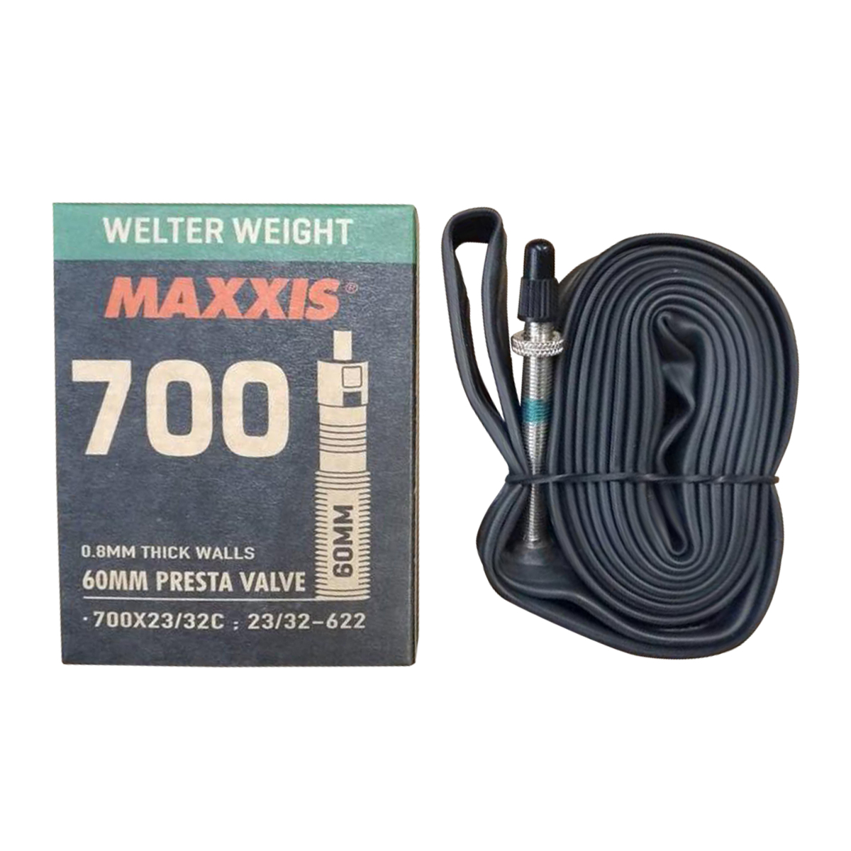 CÃMARA MAXXIS WELTERWEIGHT 700X23/32C VP60MM