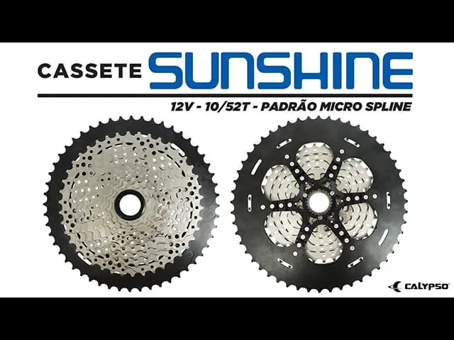 Cassete SUNSHINE MTB 12V 10/52D Micro Spline